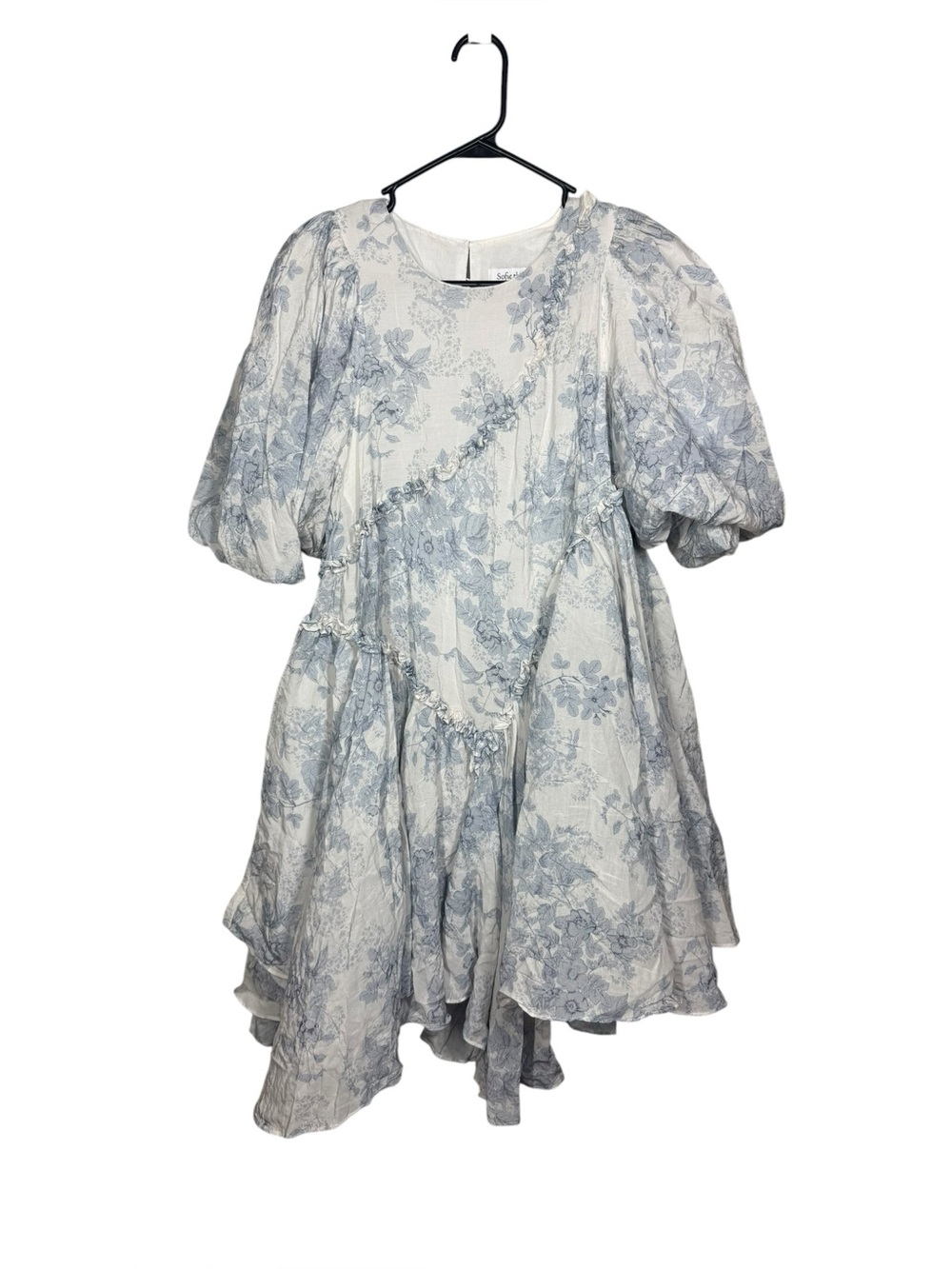 Sofia The Label Melody Asymmetrical Mini Dress Size Small - Picture 4 of 9